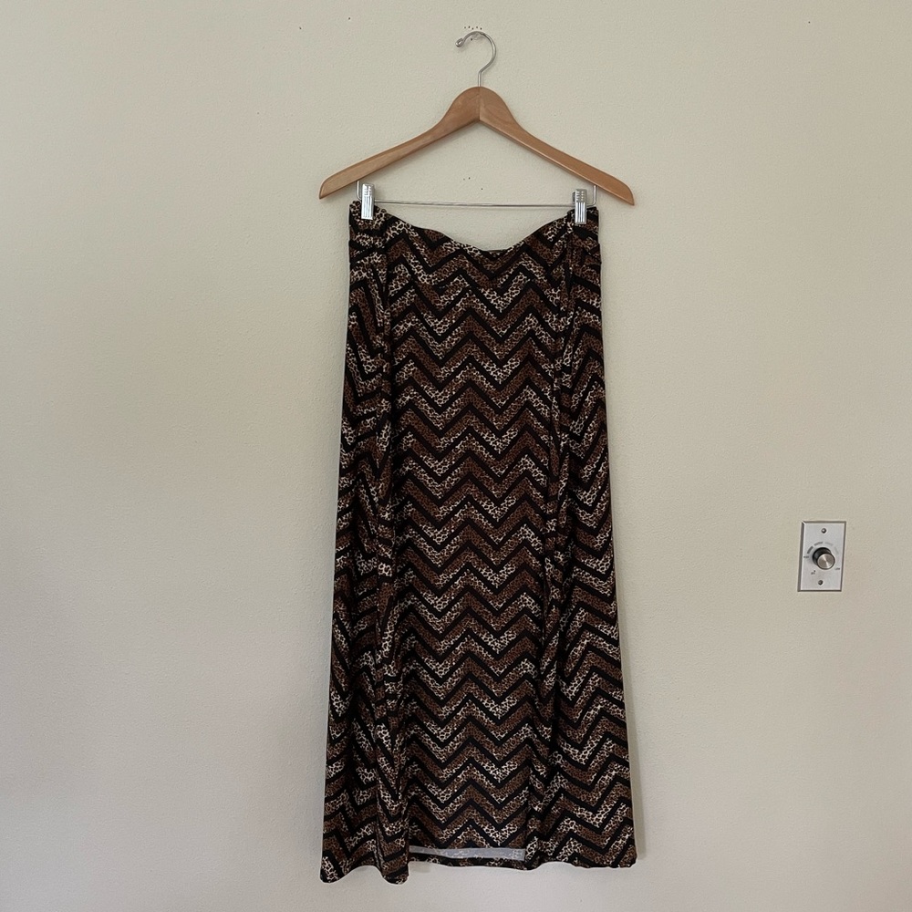 ❄️Robert Louis woman’s animal print maxi skirt - Picture 4 of 5